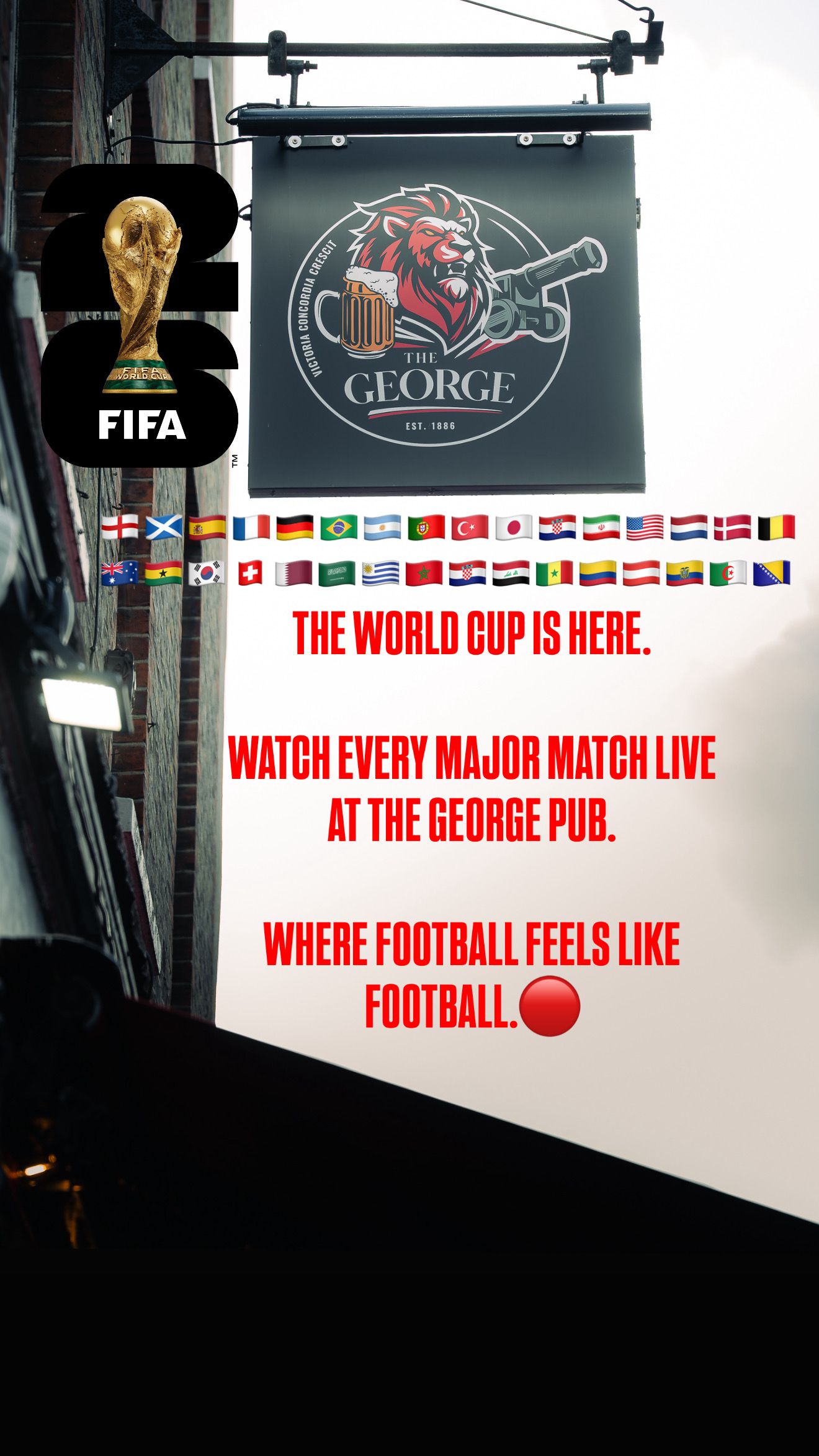 FIFA World Cup 2026 at The George Pub